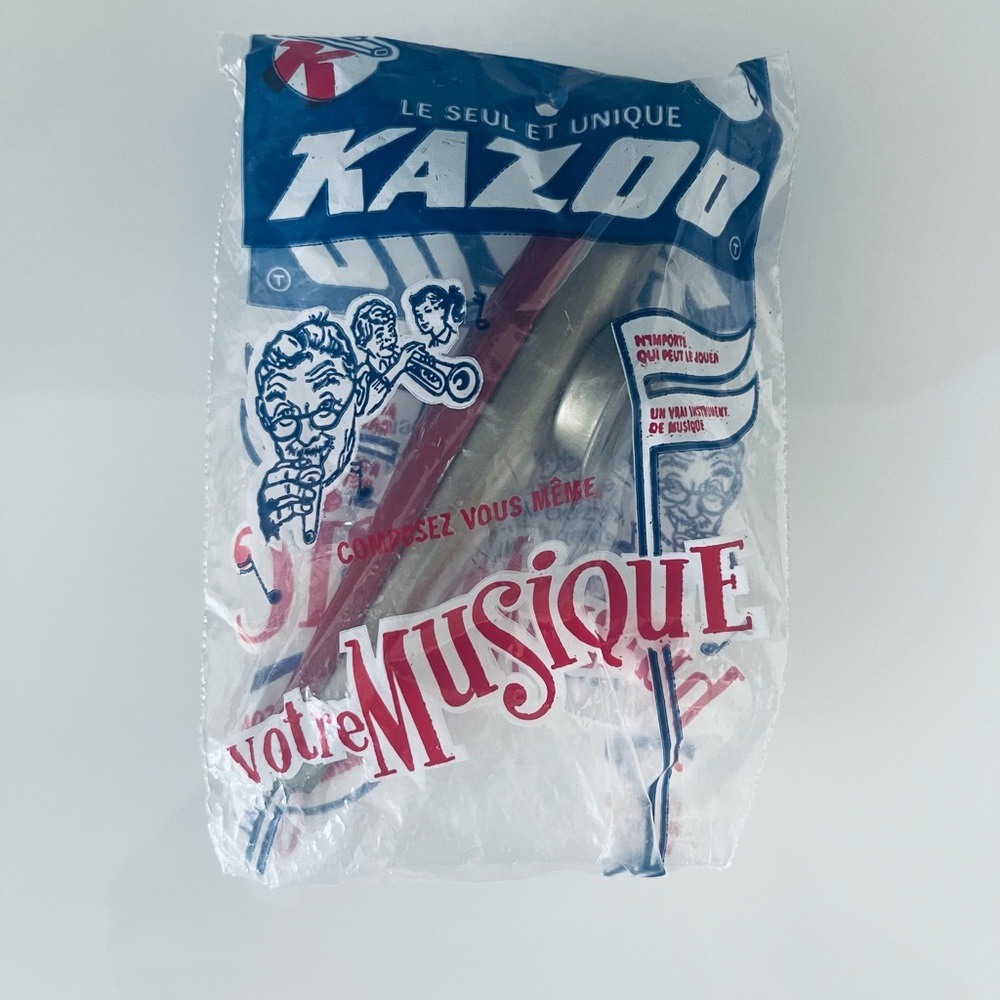 Alluminium original new Kazoo musical instrument.